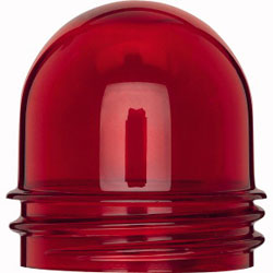 Kuppelhaube für Lichtsignal E 14 (2x), rot 