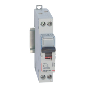 Legrand - DX3 LS-Schalter C13A 1P+N 6kA 1M 