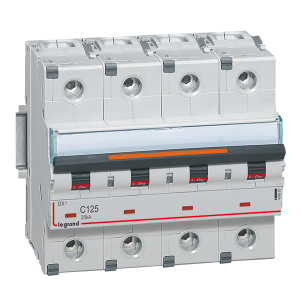 Legrand - DX3 LS-Schalter C125A 4P 25kA 6M 