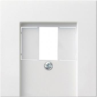Gira Abdeckung für USB-Spannungsversorgung PD (reinweiß, glänzend) 