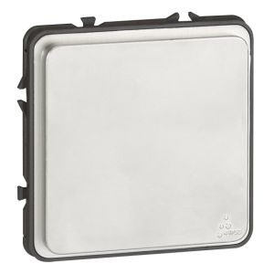 Blindabdeckung Soliroc IP55 IK10 grau 