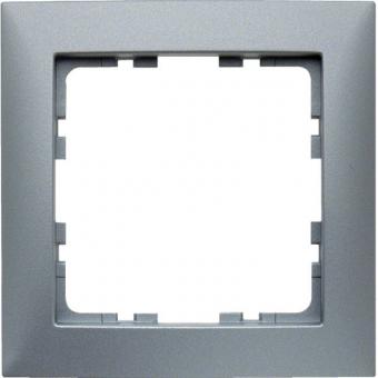 Berker    S.1 Abdeckrahmen 1-fach (aluminium, matt) 