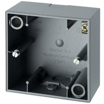 Berker S.1 Aufputz-Gehäuse 1fach (aluminium, matt ) 