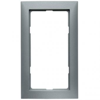 Berker S.1 Abdeckrahmen mit großem Ausschnitt (aluminium, matt) 