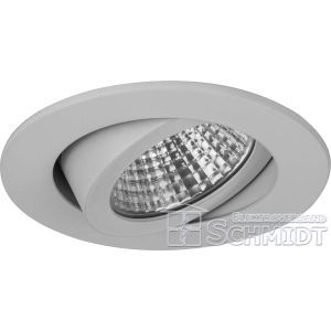 Brumberg LED-Deckenspot, Aluminium matt, 7 W, 350 mA, 2700 K, 710 lm 