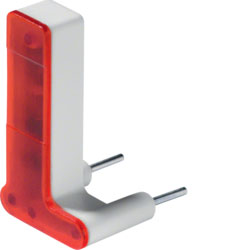 Berker W.1 - LED-Aggregat 230 V, für Schalter/Taster, rot 