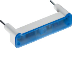 Berker W.1 - LED-Aggregat 230 V, für Schalter/Taster, blau 