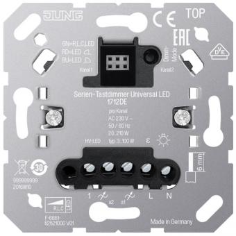 Jung  Serien-Tastdimmer Universal LED 