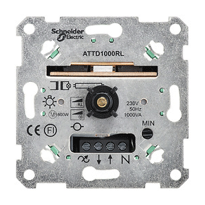 ELSO Dimmer-Einsatz, Phasenanschnitt, 40-1000 W/VA, flachbauend 