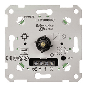 ELSO Transistordimmereinsatz 40 – 1000 W/VA, flachbauend, Phasenabschnitt 