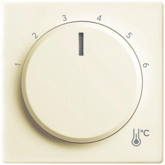 Busch-Jaeger   Zentralscheibe für Raumtemperaturregler 1094 U-101, 1097 U-101, 1099 UHK-101 (elfenbeinweiß) 