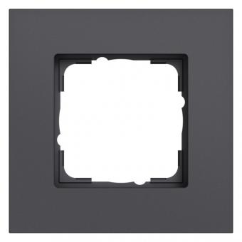 GIRA Abdeckrahmen 1-fach - Esprit (Aluminium anthrazit/lackiert) 