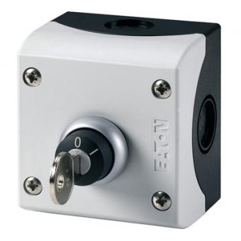 Eaton  Schlüsseltaster M22-WRS/KC11/I Komplettgerät, 1S,1Ö 