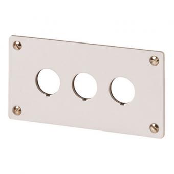 Eaton Einbautableau M22-E3, Aluminium, hell eloxiert 