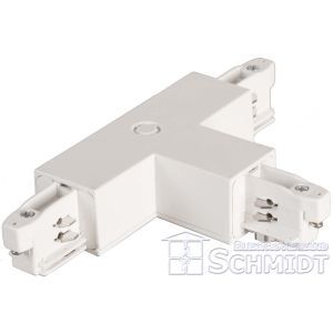 Brumberg T-Verbinder, weiß, Schutzleiter links 