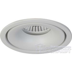 Brumberg LED-Einbauleuchte weiß, 13,6 W, 3000K, 700mA 