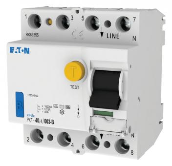 Eaton allstromsensitiver FI-Schutzschalter PXF-40/4/003-B, Typ B, 4polig, 10kA 