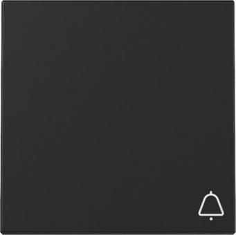 Gira Wippe mit Symbol Klingel (schwarz matt) 
