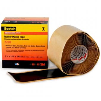 3M Scotch® 2228 Buthyl-Kautschuk-Band, selbstverschweißend, 50,8mm breit, 3m lang 
