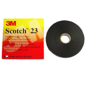 3M Scotch® 23 Ethylen-Propylen-Kautschuk-Band, selbstverschweißend, 19mm breit, 9,15m lang 