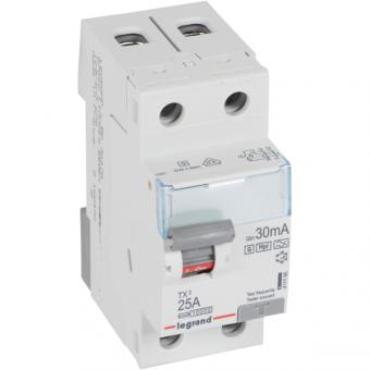 Legrand TX3 FI-Schutzschalter 25A, 30mA, Typ F-G, 2polig 