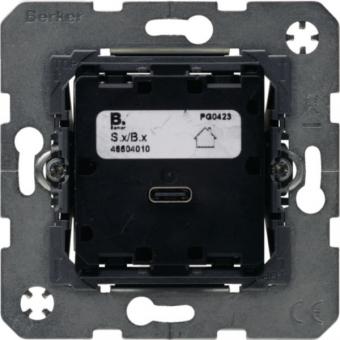 Berker USB PD Power Modul, 65W, S/B 