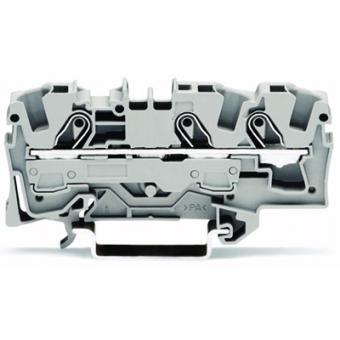 Wago TOPJOB® S 3-Leiter-Durchgangsklemme, Serie 2006, grau 