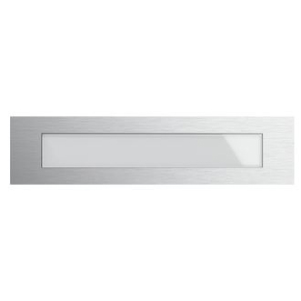 Gira System 106 Ruftaste mit Beschriftungsfeld Aluminium 