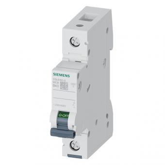 Siemens Leitungsschutzschalter, 40A, B, 1pol 