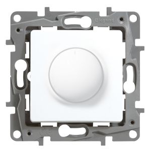 Niloe Drehdimmer 2-Leiter Phasenabschnitt 40-400W ohne Spreizkrallen ultraweiß 