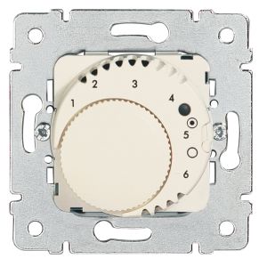Einsatz Temperaturregler f. elektr. Fussbodenheizung ultraweiss/ emailweiss 