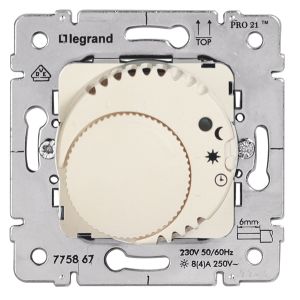Einsatz Raumthermostat Komfort ultraweiss 