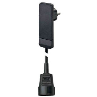 Bachmann FLAT PLUG mit 1,5 m H05VV-F 3G 1,5, schwarz 
