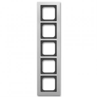 Abdeckrahmen Busch-axcent, 5-fach (titan) 