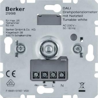 Berker Dali Potentiometer LED 