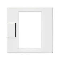 ELSO Joy Zentralplatte für für Universal Temperaturregler-Einsatz mit Touch-Display, reinweiß 
