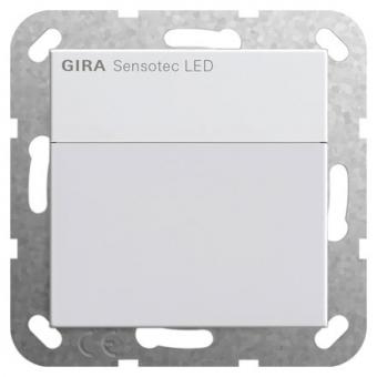 Gira Sensotec LED, mit Fernbedienung (reinweiß, glänzend) 