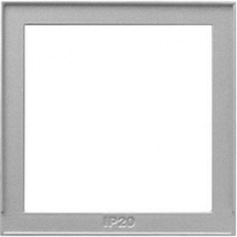 Adapterrahmen mit quadratischem Ausschnitt 55x55 mm (IP20) (alu) 