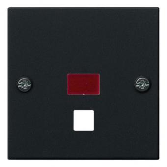 Gira Zugschalter-/Zugtaster-Abdeckung (schwarz matt) 