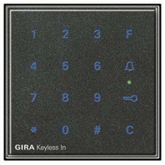 Keyless In Codetastatur (anthrazit) 