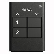 Gira eNet Funk-Handsender 2fach, anthrazit 