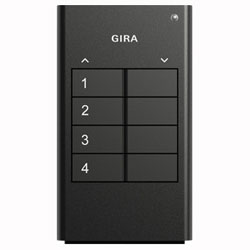 Gira eNet Funk-Handsender 4fach, anthrazit 