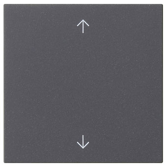 Gira System 3000 Bedienaufsatz Pfeilsymbole (anthrazit) 