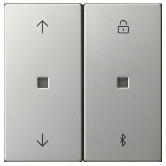Gira System 3000 Jalousie- und Schaltuhr Bluetooth (Edelstahl ) 