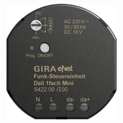 Gira eNet Funk-Jalousieaktor 1fach Mini 