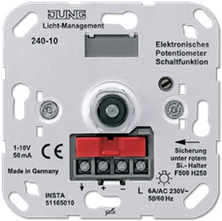 Jung Elektronisches Potentiometer mit Schaltfunktion 240-10 