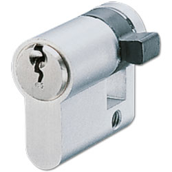 Jung WG 800 - Profil-Halbzylinder (DIN 18 252) für Schlüsselschalter, gleichschließend 
