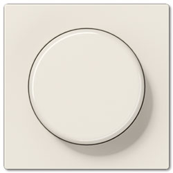 Jung Abdeckung für Drehdimmer (weiß) 