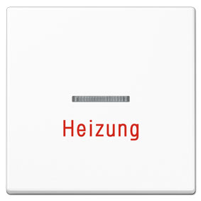 Jung Wippe mit "Heizung" (alpinweiß) 