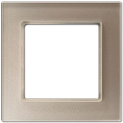 Jung Glasrahmen A creation, 1-fach (champagner) 